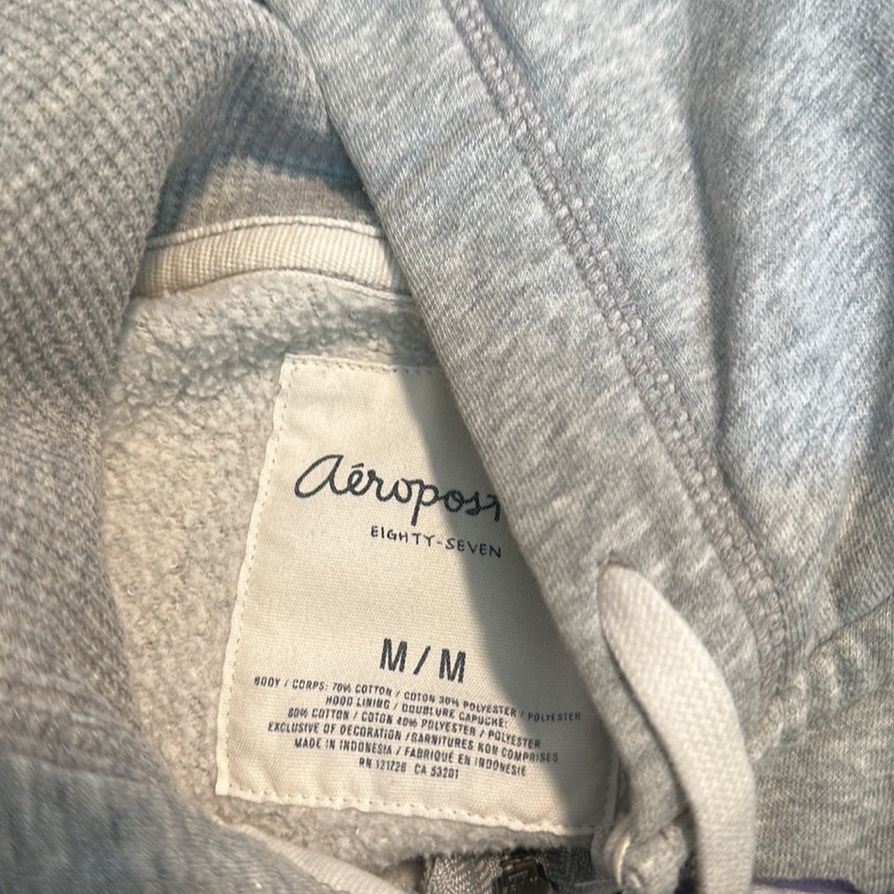 👀 Aeropostale Zip Up Hoodie - Picture 3 of 3